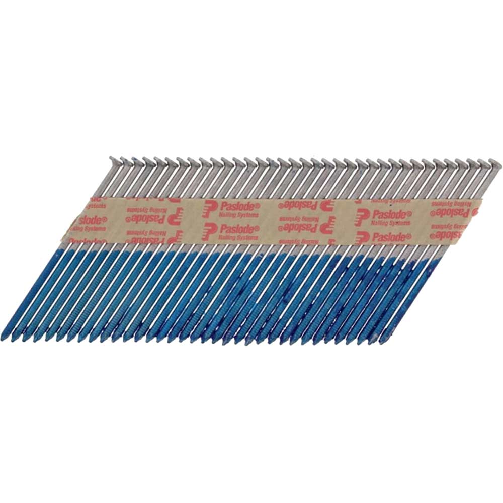 Paslode Im360ci Hot Dipped Galvanised Ring Shank Collated Nails And Gas 75Mm Pack Of 2200 Large