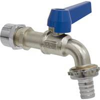 Sealey Nickel Plated Brass Drum Tap and BSP Thread Adaptor Sealey Nickel Plated Brass Drum Tap and BSP Thread Adaptor