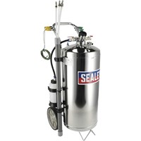 Sealey TP200S Stainless Steel Air Operated Fuel Tank Drainer