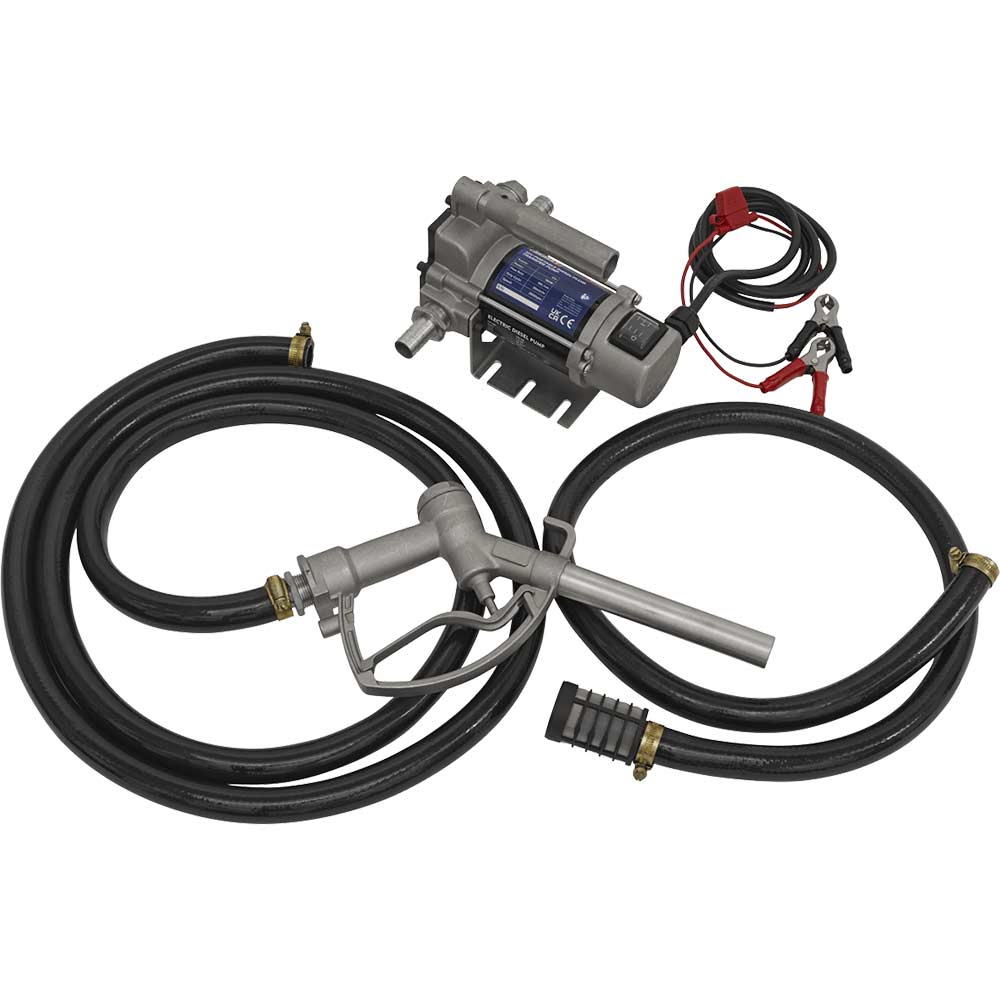 Sealey Diesel/Fluid Transfer Pump Portable 12V Size 12