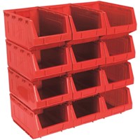Sealey Plastic Storage Bin 209 x 356 x 164mm Sealey Plastic Storage Bin 209 x 356 x 164mm
