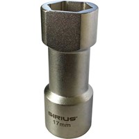 Sirius Professional 17mm 1/2 Drive Socket for 41mm Unistrut Channel Sirius Professional 17mm 1/2 Drive Socket for 41mm Unistrut Channel