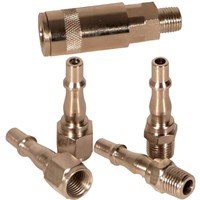 Sirius 5 Piece 1/4" BSP Air Line Male Coupling Set Sirius 5 Piece 1/4" BSP Air Line Male Coupling Set