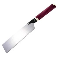 Tajima Japanese Pull Saw Traditional Short Rattan Straight Handle  Tajima Japanese Pull Saw Traditional Short Rattan Straight Handle