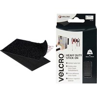 Velcro Heavy Duty Stick On Strips Black Velcro Heavy Duty Stick On Strips Black