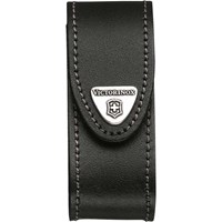 Victorinox Black Leather Pouch Fits 5-8 Layer Swiss Army Knives