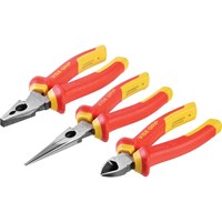 Vise-Grip 3 Piece VDE Insulated Pliers Set Vise-Grip 3 Piece VDE Insulated Pliers Set
