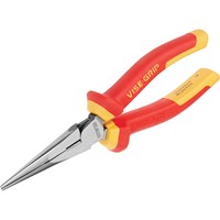 Vise-Grip VDE Insulated High Leverage Long Nose Pliers Vise-Grip VDE Insulated High Leverage Long Nose Pliers