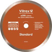 Vitrex Diamond Blade for Wet Bridge Tile Saw Vitrex Diamond Blade for Wet Bridge Tile Saw