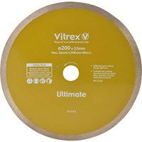 Vitrex Ultimate Diamond Blade for Wet Bridge Tile Saw