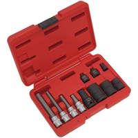 Sealey 11 Piece Combination Drive Brake Caliper Socket Set