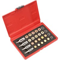 Sealey VS660 Drain Plug Thread Repair Set Sealey VS660 Drain Plug Thread Repair Set