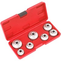 Sealey 7 Piece Oil Filter Cap Wrench Set Sealey 7 Piece Oil Filter Cap Wrench Set