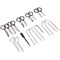 Sealey 18 Piece Radio Removal Tool Kit  Sealey 18 Piece Radio Removal Tool Kit