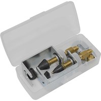 Sealey 13 Piece Air Conditioning Pressure Test Connector Kit Sealey 13 Piece Air Conditioning Pressure Test Connector Kit