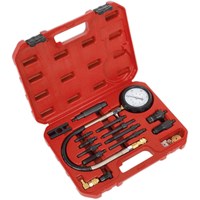 Sealey VSE204 11 Piece Diesel Compression Test Kit Sealey VSE204 11 Piece Diesel Compression Test Kit