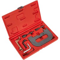 Sealey VSE5071A Petrol Engine Timing Tool Kit for Renault, Nissan, GM, Dacia 1.4, 1.6, 1.8, 2.0 K4J/K4M/F4P/F4R(t) Sealey VSE5071A Petrol Engine Timing Tool Kit for Renault, Nissan, GM, Dacia 1.4, 1.6, 1.8, 2.0 K4J/K4M/F4P/F4R(t)