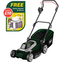 Webb WEER37RR Classic Electric Rotary Lawnmower with Rear Roller 370mm Webb WEER37RR Classic Electric Rotary Lawnmower with Rear Roller 370mm