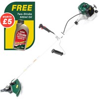 Webb WEBC43 Petrol Brush Cutter and Line Trimmer 250mm