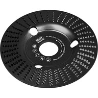 Sealey Bevelled Wood Carving Disc for Angle Grinders 115mm