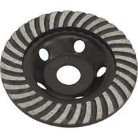 Sealey Concrete Grinding Head Turbo Row