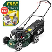 Webb WER410HP Classic Petrol Rotary Lawnmower 410mm Webb WER410HP Classic Petrol Rotary Lawnmower 410mm