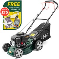 Webb WER410SP Classic Self Propelled Petrol Rotary Lawnmower 410mm Webb WER410SP Classic Self Propelled Petrol Rotary Lawnmower 410mm