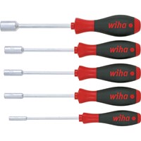 Wiha Softfinish 5 Piece Hex Nut Driver Set Wiha Softfinish 5 Piece Hex Nut Driver Set
