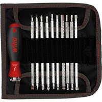 Wiha System 6 Softfinish 12 Piece Interchangeable Screwdriver Set Wiha System 6 Softfinish 12 Piece Interchangeable Screwdriver Set