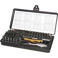 Wiha 66 Piece ESD Micro Bit Set Precision Tool Kit Wiha 66 Piece ESD Micro Bit Set Precision Tool Kit