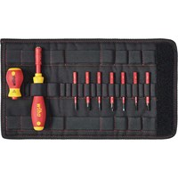 Wiha 10 Piece VDE Softfinish Slimvario Screwdriver Set