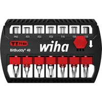 Wiha 7 Piece Bit Buddy Screwdriver Bit Set Wiha 7 Piece Bit Buddy Screwdriver Bit Set