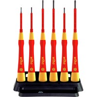 Wiha Picofinish 7 Piece Slotted and Phillips Precision VDE Screwdriver Set