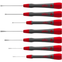 Wiha Picofinish 7 Piece Slotted and Phillips Precision Screwdriver Set