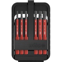 Wiha Slimbit Electric 7 Piece Hex Screwdriver Bit Set
