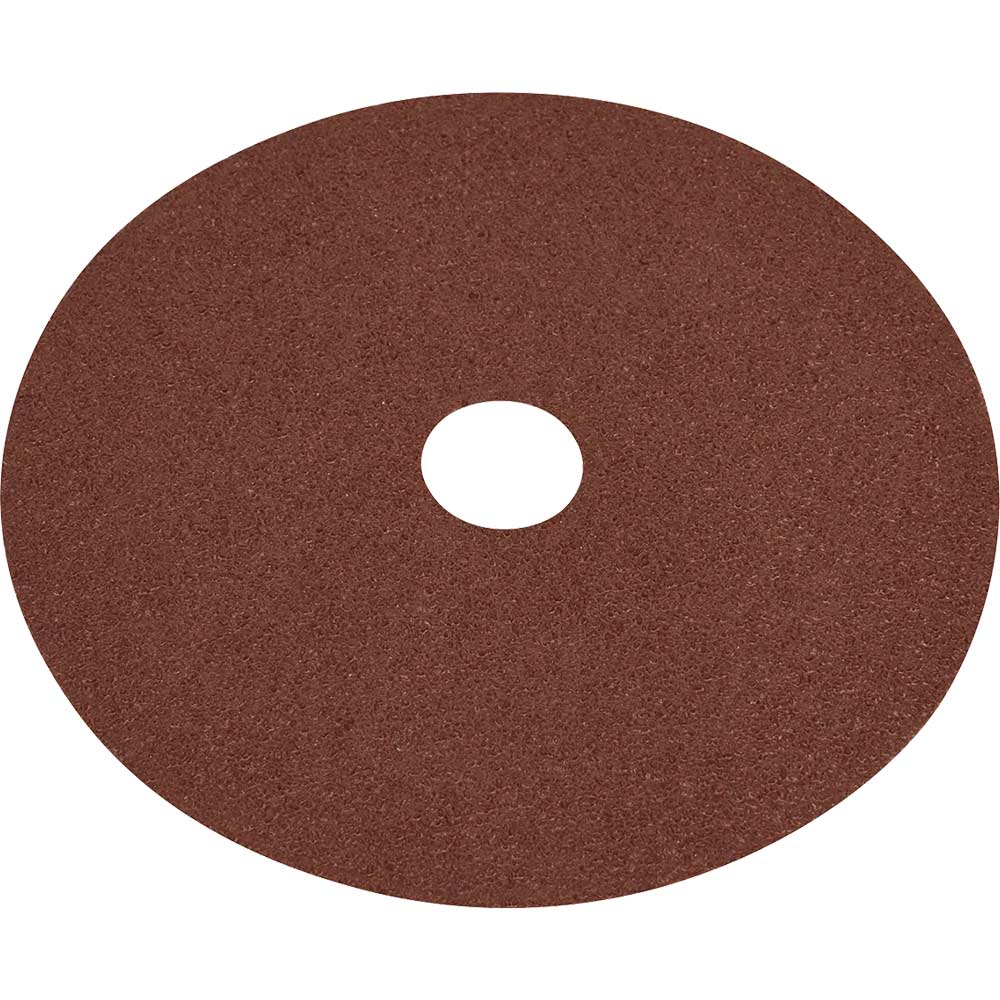 Sealey Aluminium Oxide Fibre Backed Sanding Disc 100Mm Pack Of 25 40G