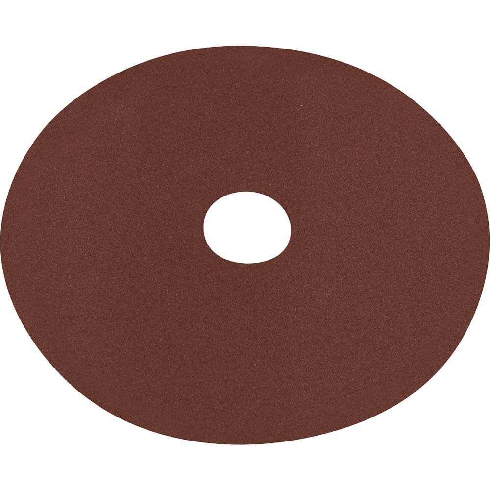 Sealey Aluminium Oxide Fibre Backed Sanding Disc 125Mm Pack Of 25 120G