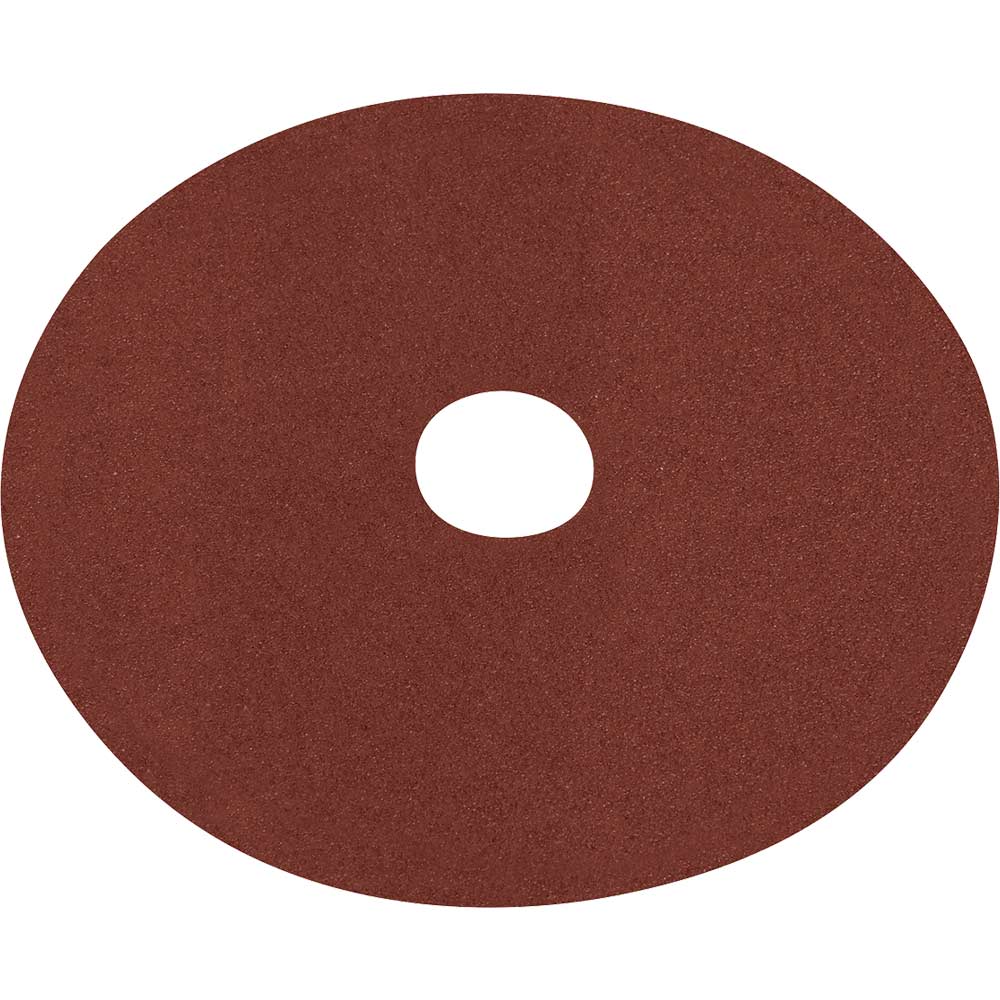 Sealey Aluminium Oxide Fibre Backed Sanding Disc Size 25