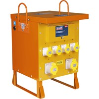 Sealey Portable Site Transformer 240v to 110v 10Kva Sealey Portable Site Transformer 240v to 110v 10Kva