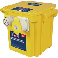 Sealey Portable Site Transformer 240v to 110v 5Kva Sealey Portable Site Transformer 240v to 110v 5Kva
