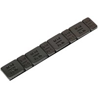 Sealey 5 and 10G Black Adhesive Zinc Plated Steel Wheel Weight Strips