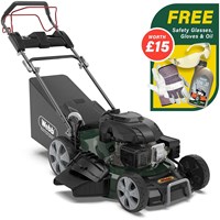 Webb Classic WER510ES Self Propelled Petrol Rotary Lawnmower 510mm Webb Classic WER510ES Self Propelled Petrol Rotary Lawnmower 510mm