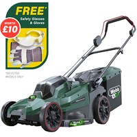 Webb WEV20X2LM43 40v Cordless Brushless Rotary Lawnmower 430mm Webb WEV20X2LM43 40v Cordless Brushless Rotary Lawnmower 430mm