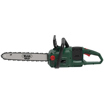 Webb X Series WEV20X2CS40 40v Cordless Brushless Chainsaw 400mm