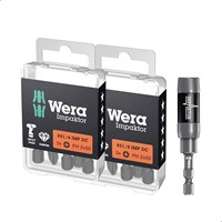 Wera 851/1 21 Piece Impaktor Phillips Screwdriver Bit Set Wera 851/1 21 Piece Impaktor Phillips Screwdriver Bit Set