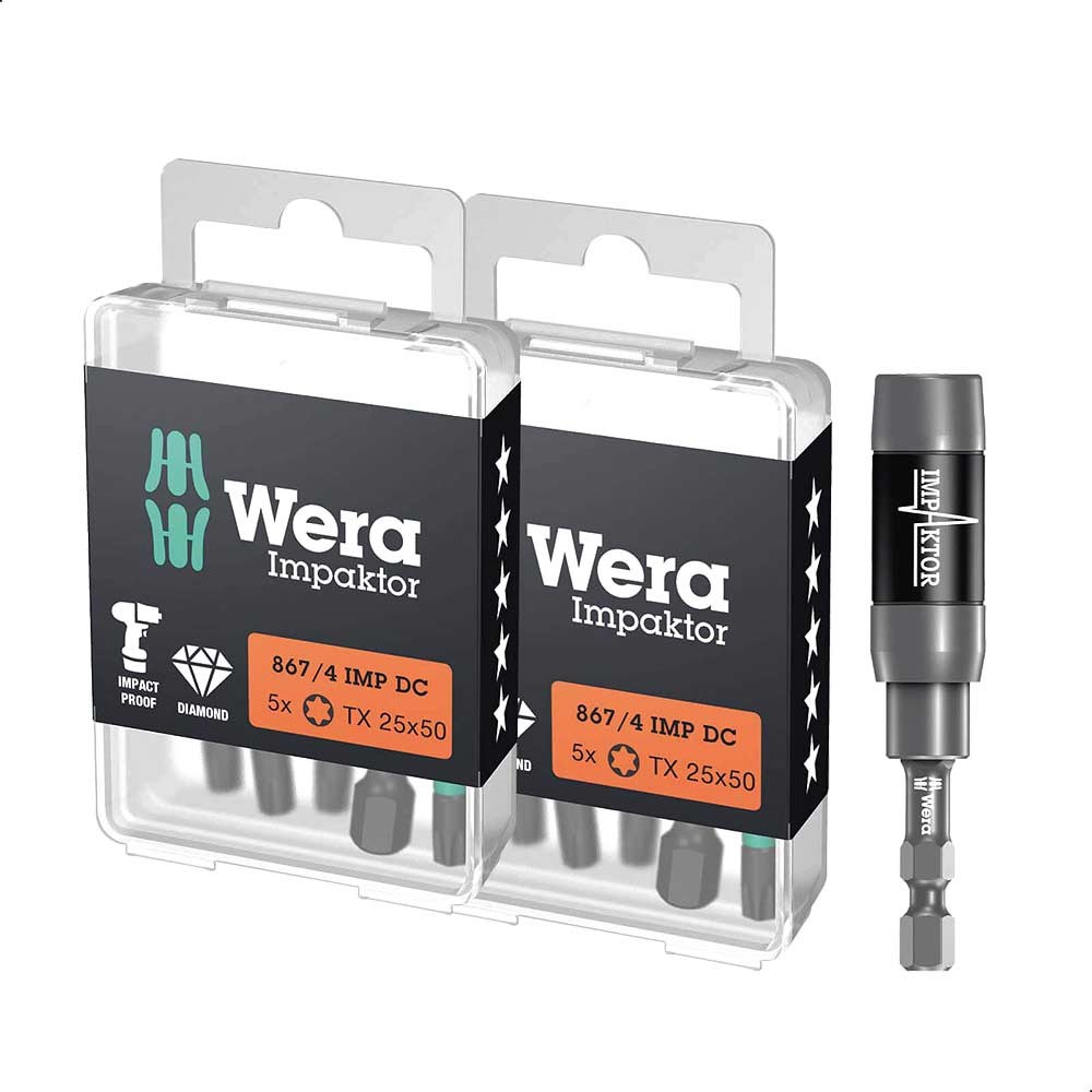 INSERTO IMPAKTOR WERA 867/4 TX30x50 Impact