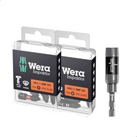 Wera 851/855/1 21 Piece Impaktor Phillips and Pozi Screwdriver Bit Set Wera 851/855/1 21 Piece Impaktor Phillips and Pozi Screwdriver Bit Set