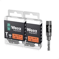 Wera 855/1 21 Piece Impaktor Pozi Screwdriver Bit Set Wera 855/1 21 Piece Impaktor Pozi Screwdriver Bit Set