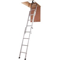 Werner EASIWAY 3 Section Sliding Loft Ladder Werner EASIWAY 3 Section Sliding Loft Ladder