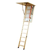 Werner TIMBERLINE 3 Section Loft Ladder and Hatch Werner TIMBERLINE 3 Section Loft Ladder and Hatch